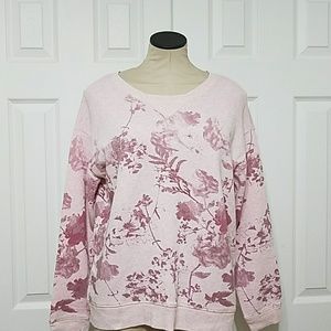 American Eagle floral sweatshirt